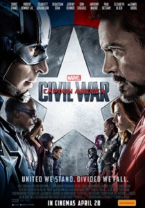 Sommarbio: Captain America: Civil War (3D)