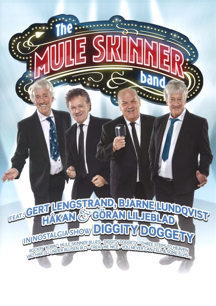 INSTÄLLT: Show: The Mule Skinner Band - STREAPLERS Legenderna - Biljettbokning